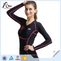 Women Shirts Customzied Compression Sport Wear Wholesale